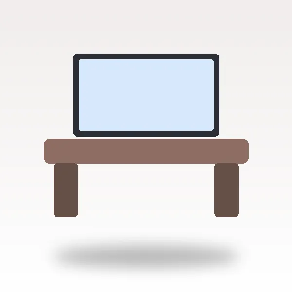 Monitor Riser Stand with Storage