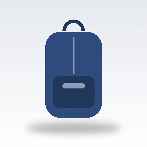 Laptop Backpack 15.6-inch, Water Resistant